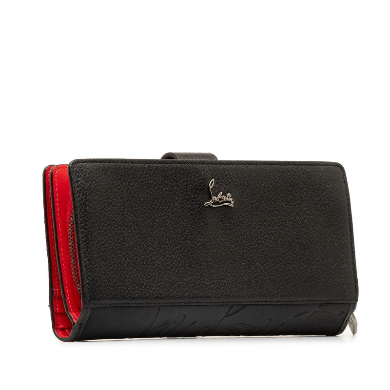 Christian Louboutin Leather Paloma Long Wallet Leather Long Wallet 3195086 in Good condition