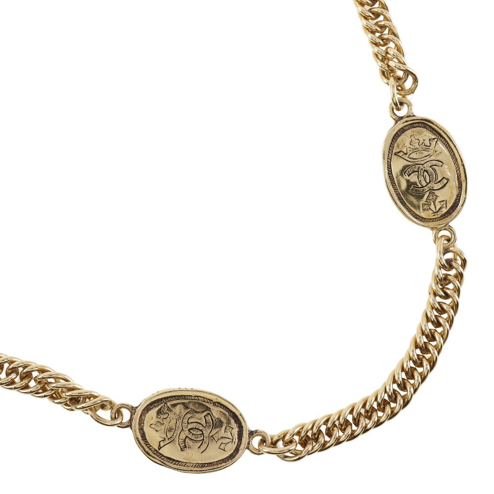 Chanel Gold Plated Necklace