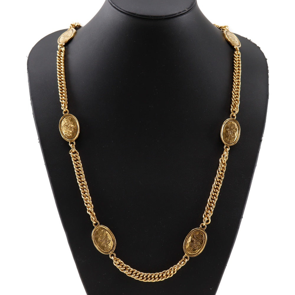 Chanel Gold Plated Necklace