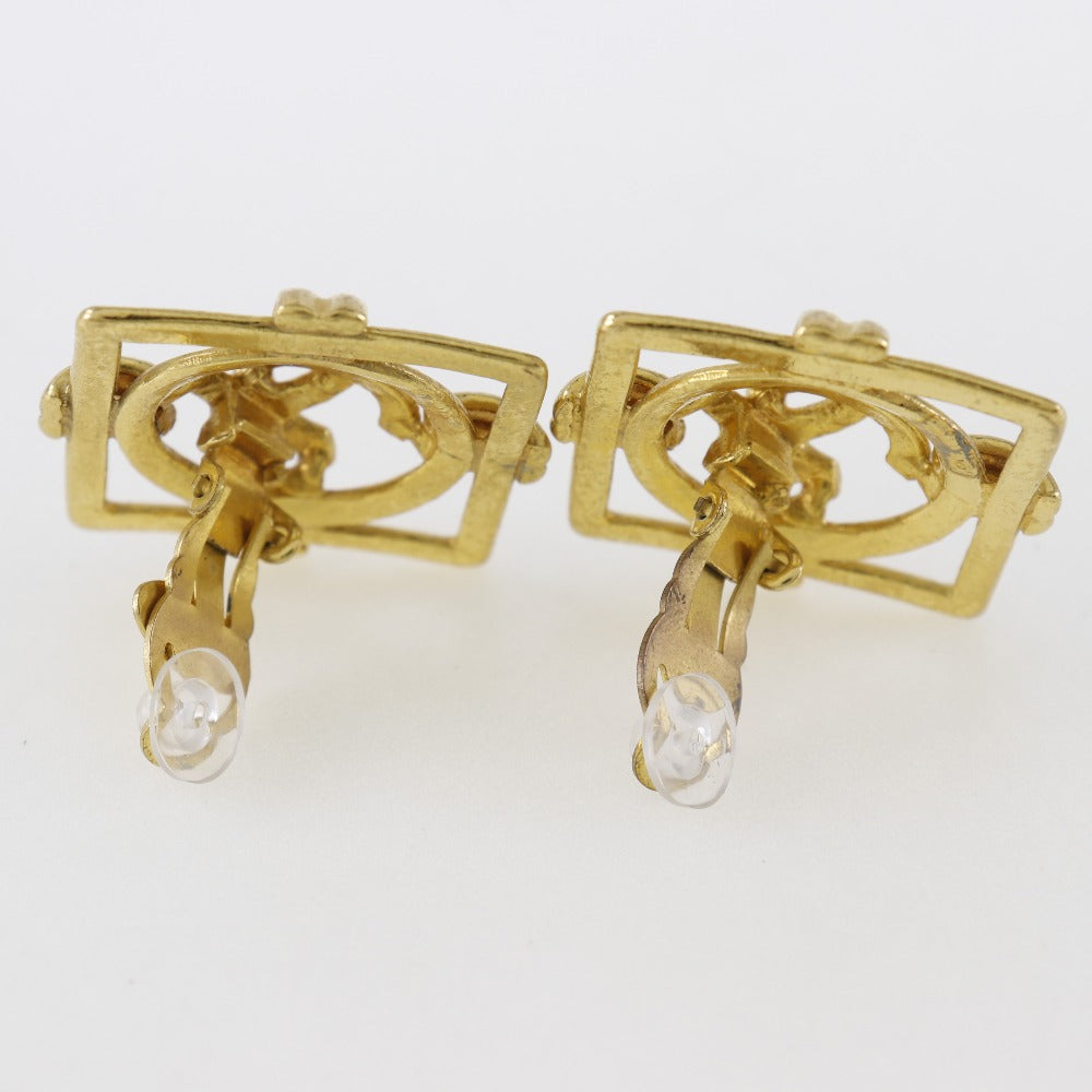 Chanel Gold Plated Earrings