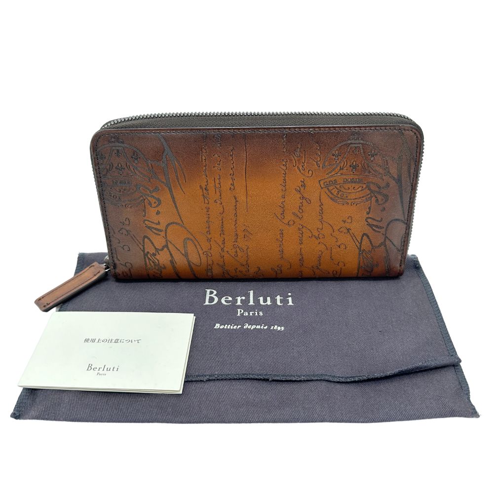 Berluti Men's Calf Long Wallet