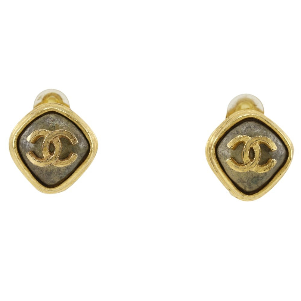 Chanel Gold Plated Earrings 97A