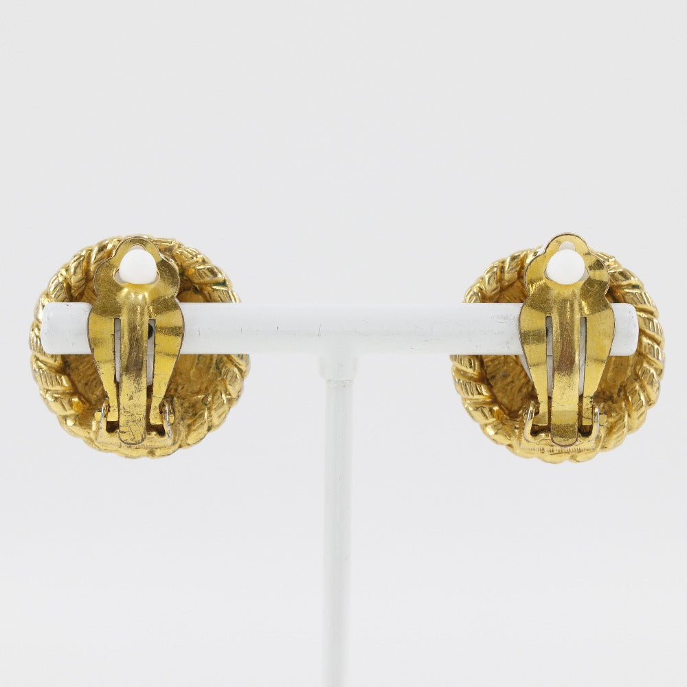 Chanel Gold Plated Earrings