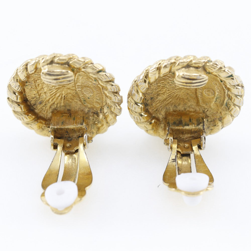 Chanel Gold Plated Earrings