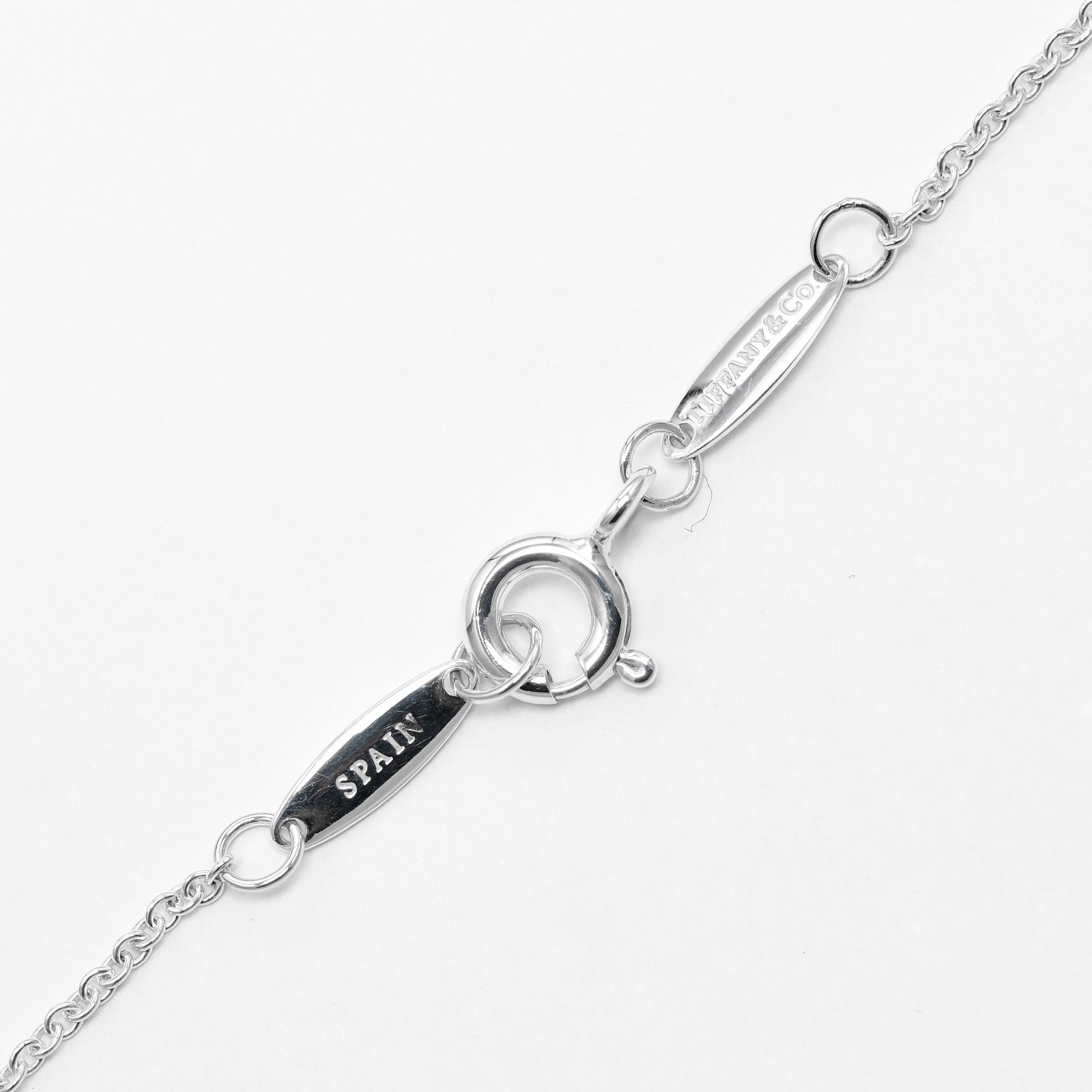 Tiffany & Co Silver 925 Diamond Necklace