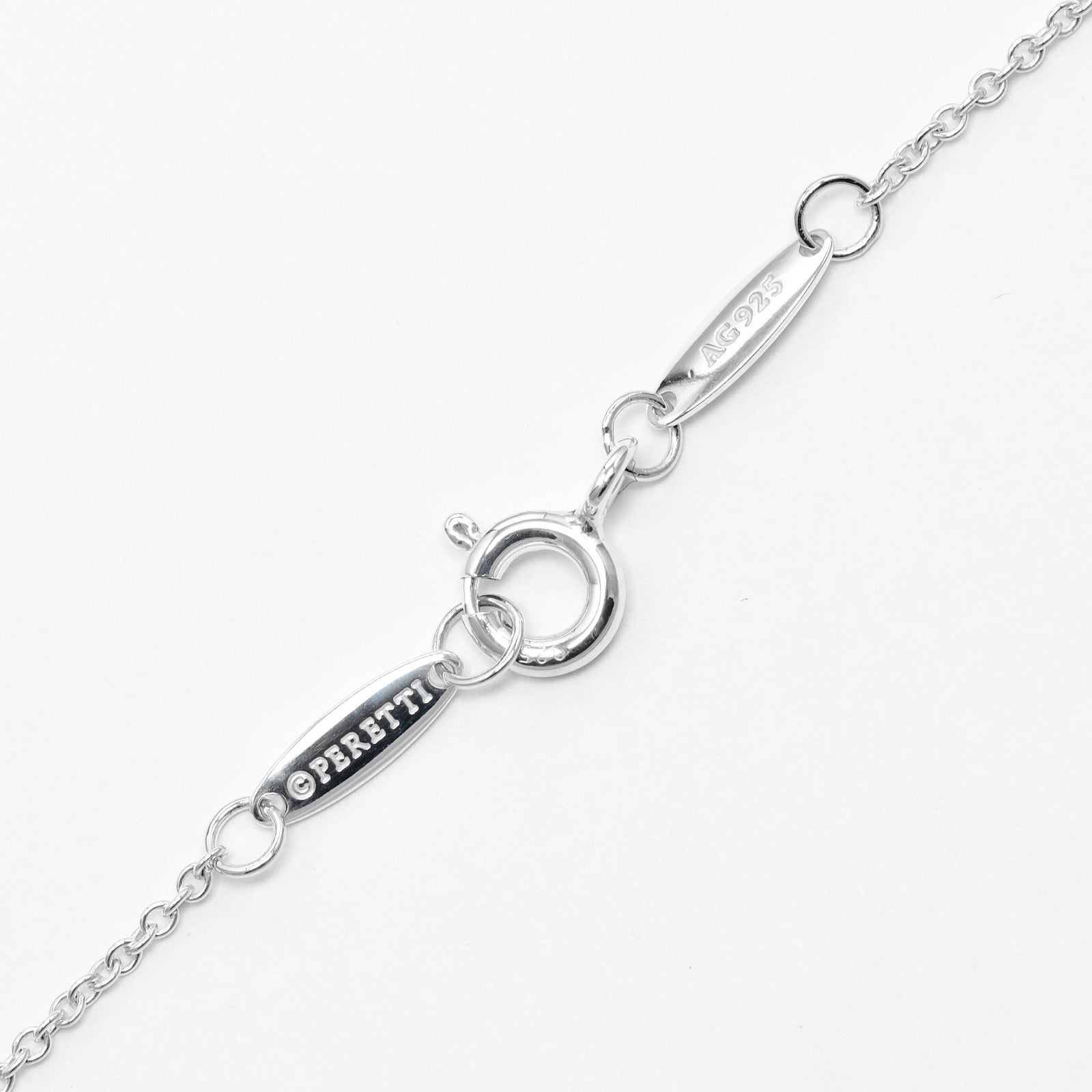 Tiffany & Co Silver 925 Diamond Necklace