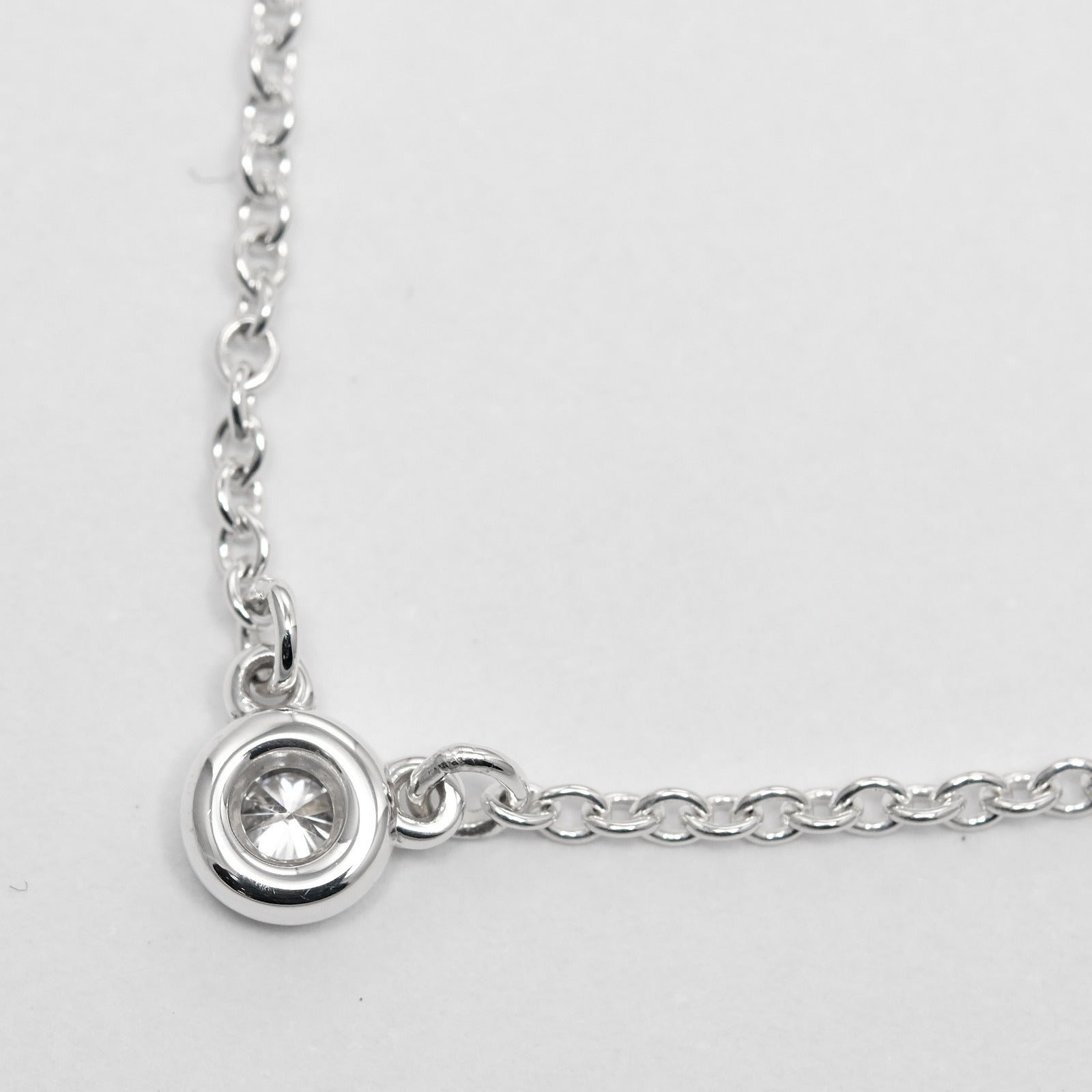 Tiffany & Co Silver 925 Diamond Necklace