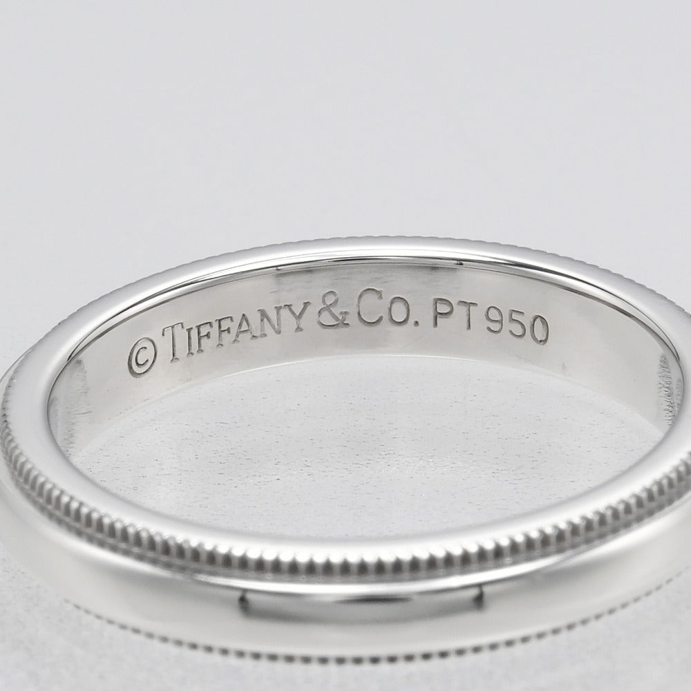 Tiffany & Co Together Milgrain 3mm Ring Pt950