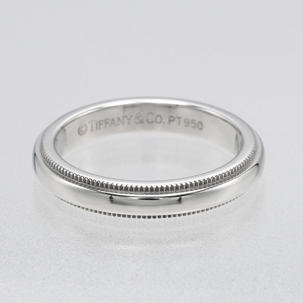 Tiffany & Co Together Milgrain 3mm Ring Pt950