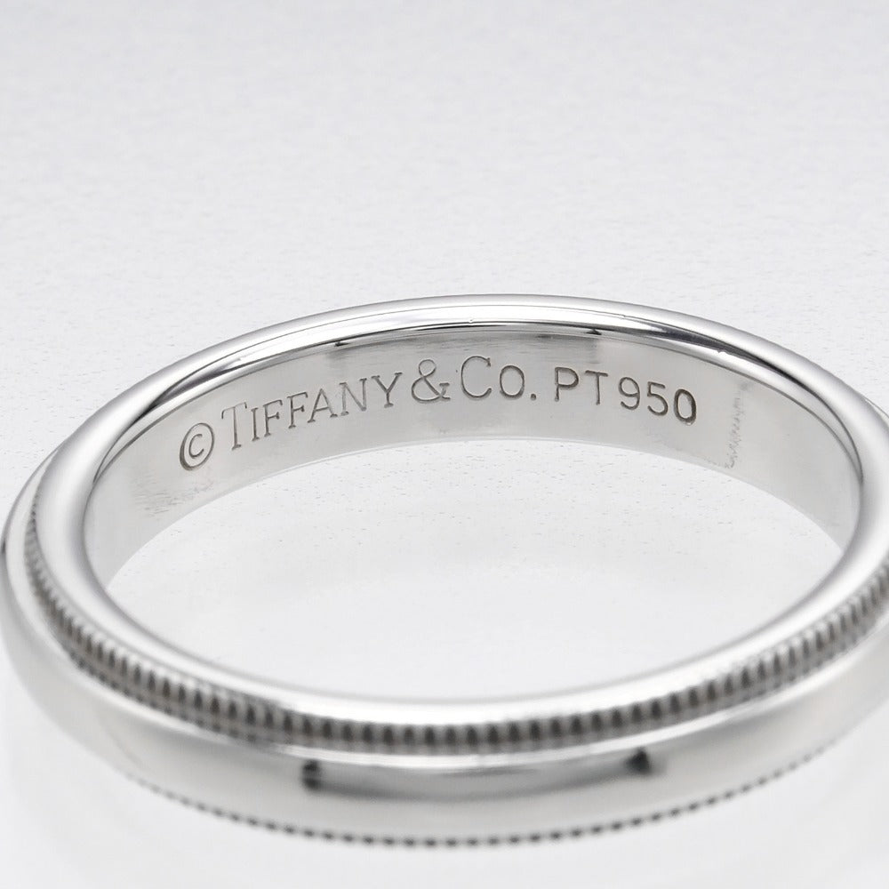 Tiffany & Co Together Milgrain 3mm Ring Pt950