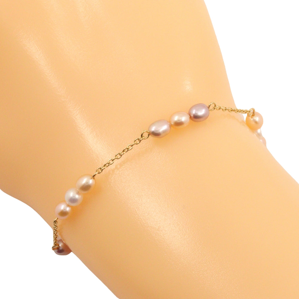 Tasaki Freshwater Pearl Bracelet K18 Gold