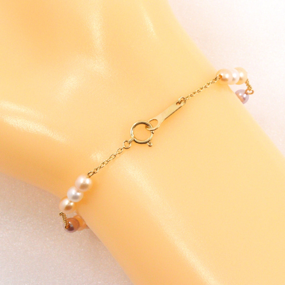 Tasaki Freshwater Pearl Bracelet K18 Gold