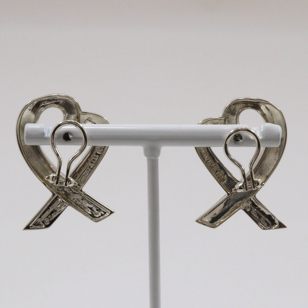 Tiffany Loving Heart Earrings Silver 925