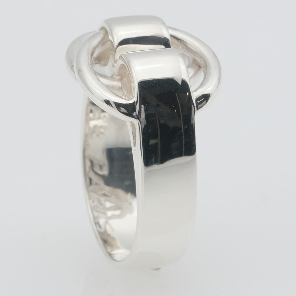 Hermes Silver 925 Ring 10.5