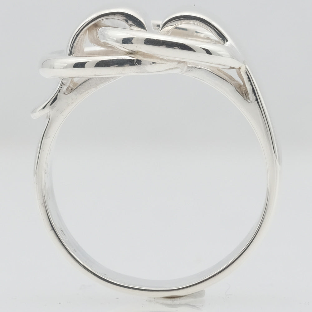 Hermes Silver 925 Ring 10.5