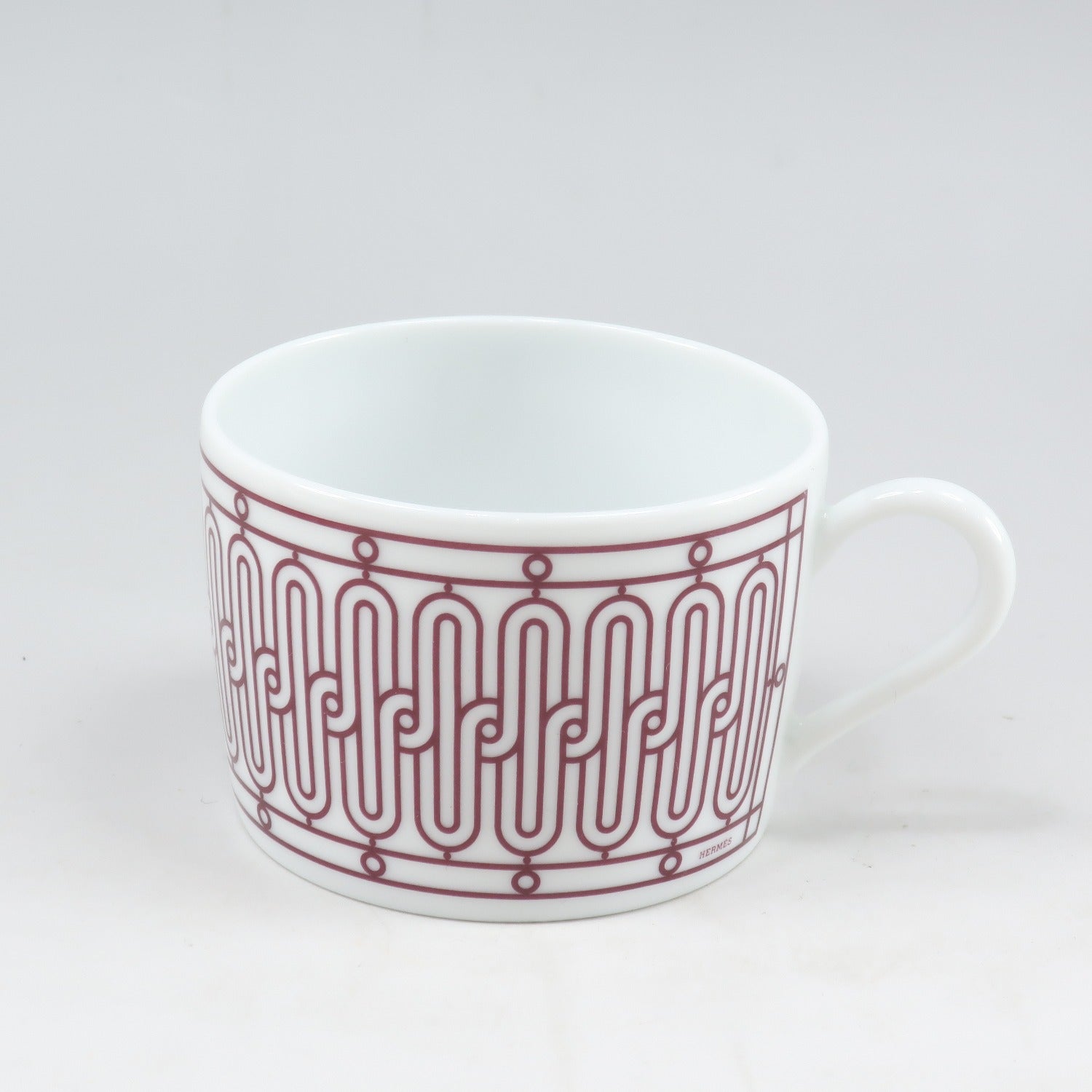 Hermes H Deco Rouge Cup & Saucer