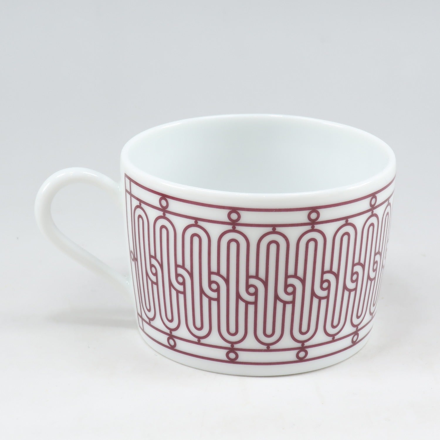 Hermes H Deco Rouge Cup & Saucer