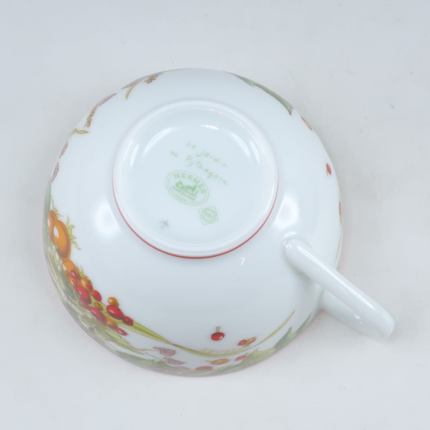 Hermes Pythagoras Porcelain Cup & Saucer