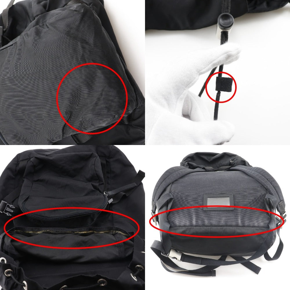 Prada Nylon Backpack V235 Black 2way