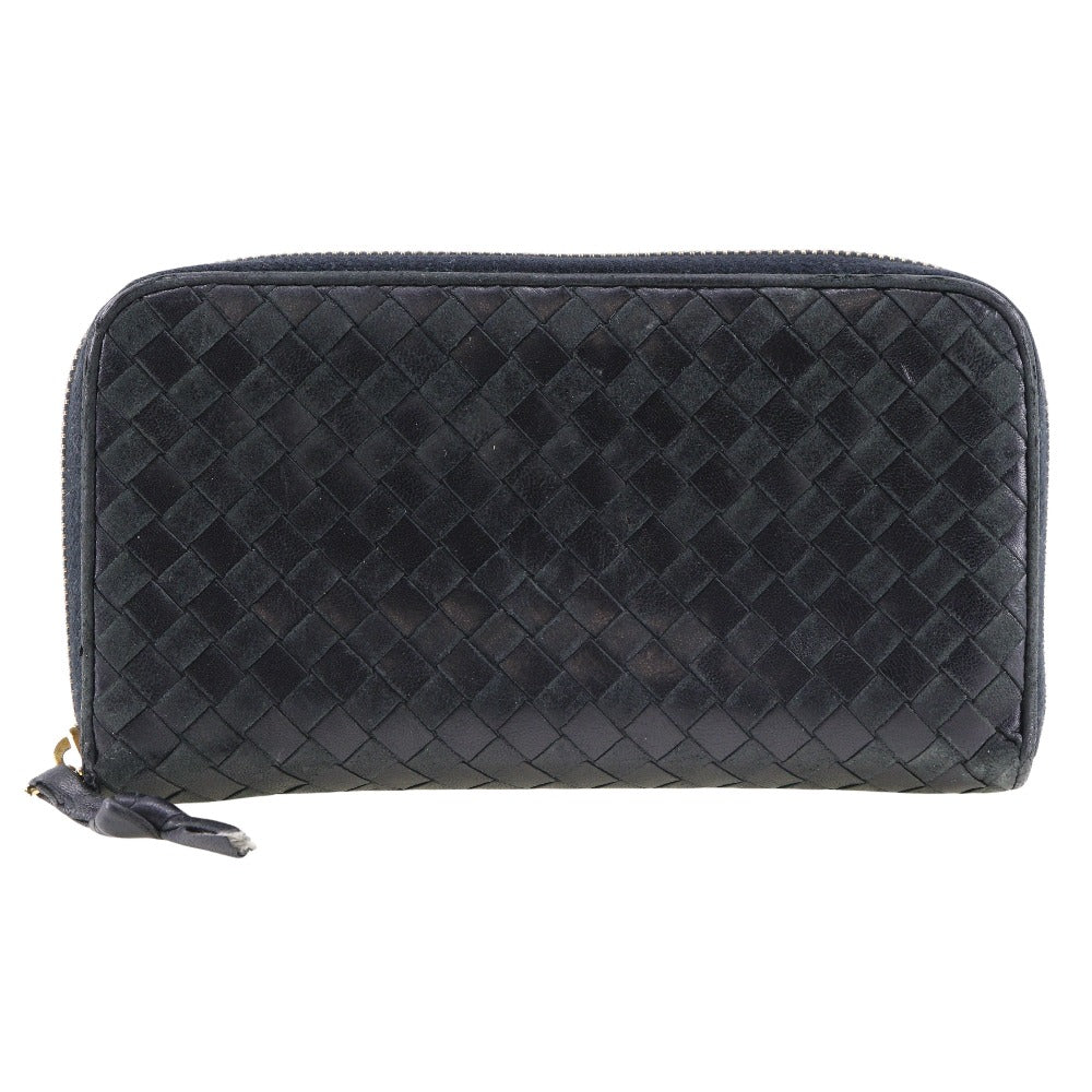 Bottega Veneta Leather Zip-Around Wallet