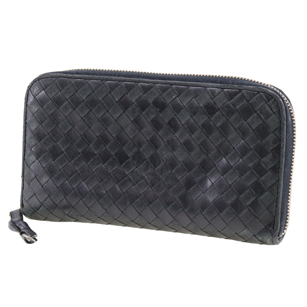 Bottega Veneta Leather Zip-Around Wallet