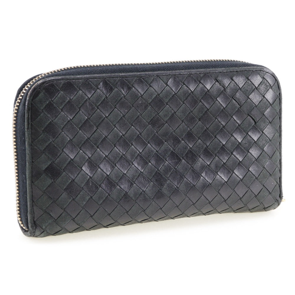 Bottega Veneta Leather Zip-Around Wallet