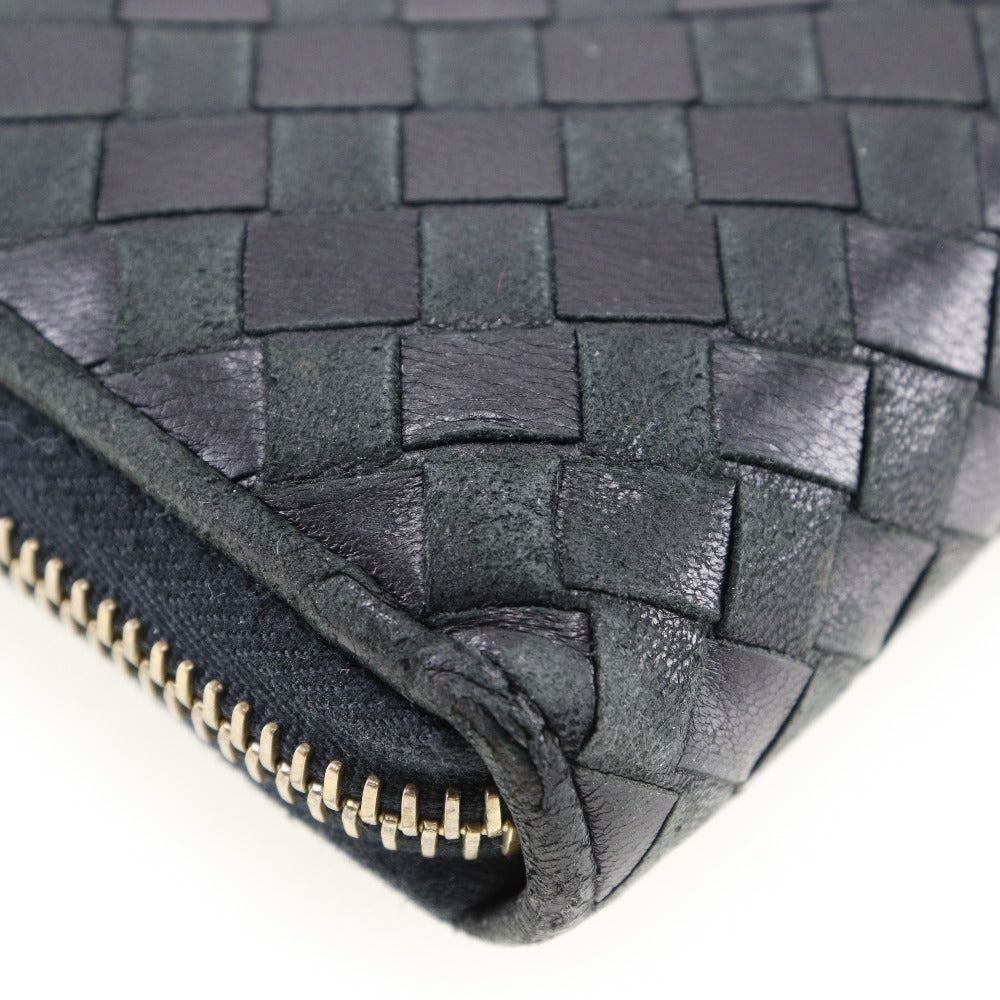 Bottega Veneta Leather Zip-Around Wallet