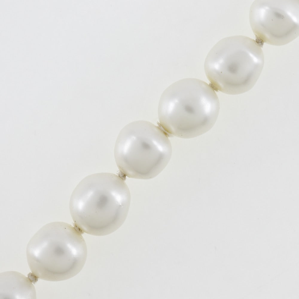 Chanel Gold Plated Faux Pearl Necklace