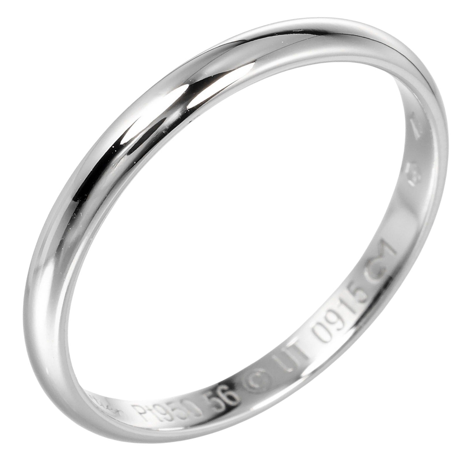 Cartier 1895 Wedding Ring Pt950 Platinum