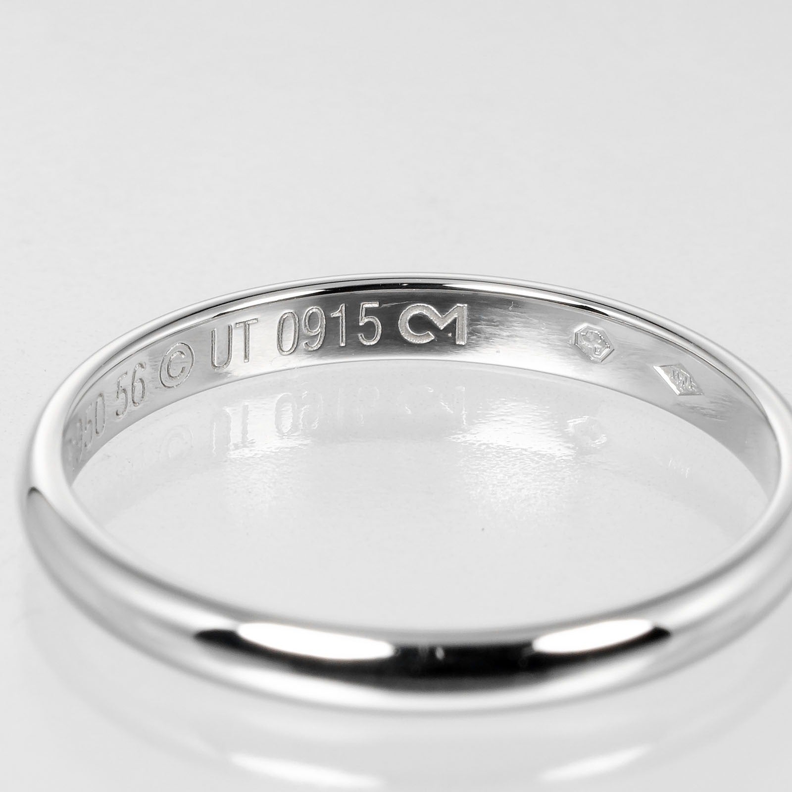 Cartier 1895 Wedding Ring Pt950 Platinum