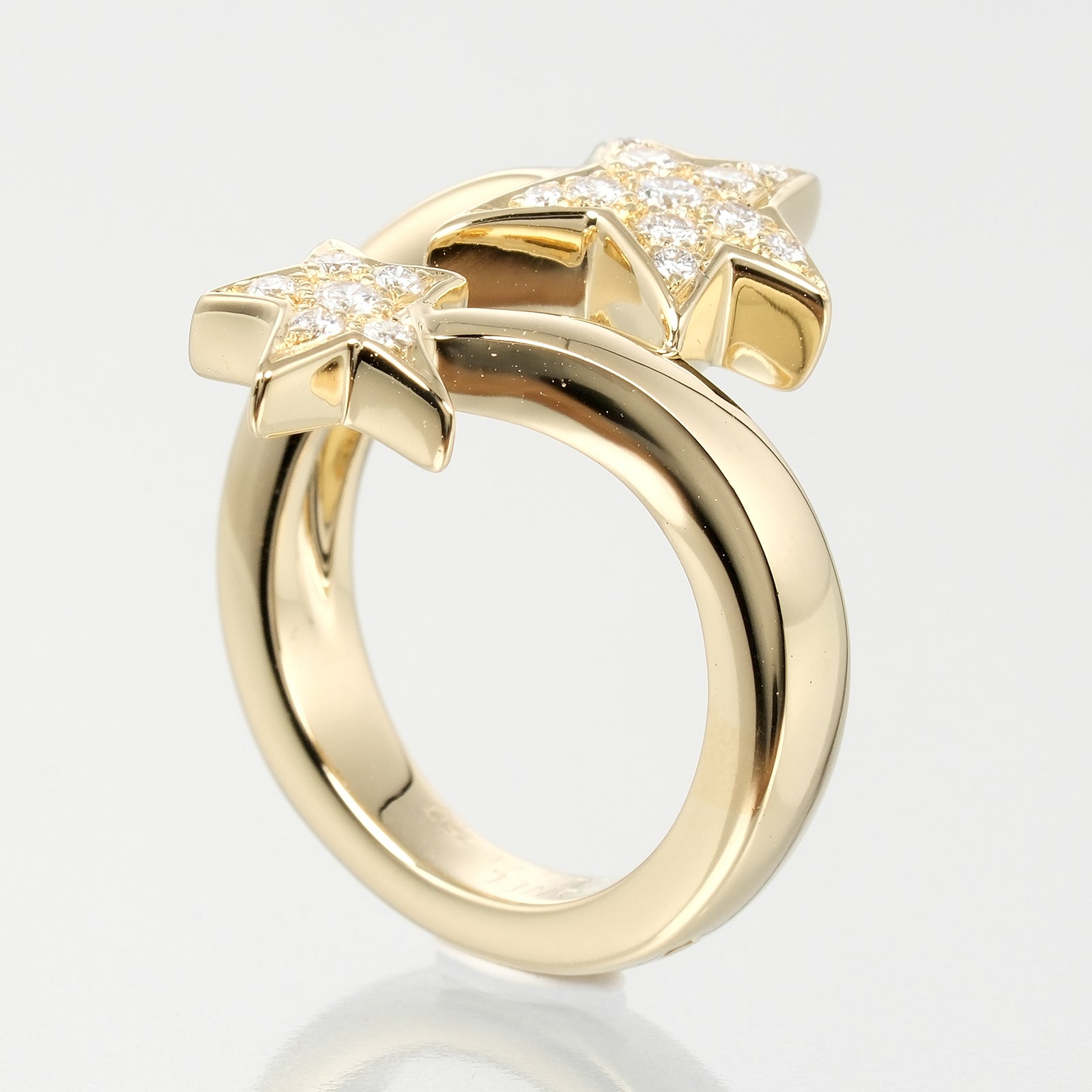 Chanel Comet Ring K18 Yellow Gold Diamond