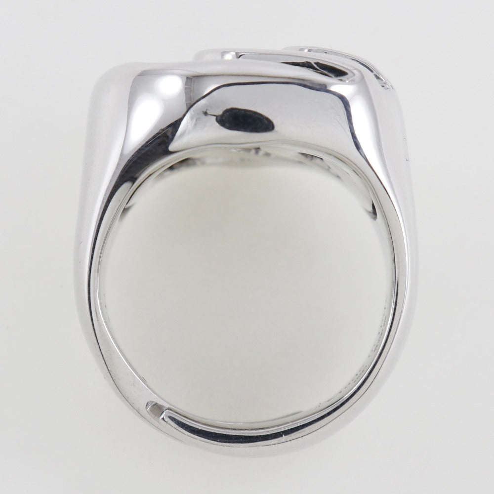 Damiani Silver 925 Onyx Diamond Ring 15