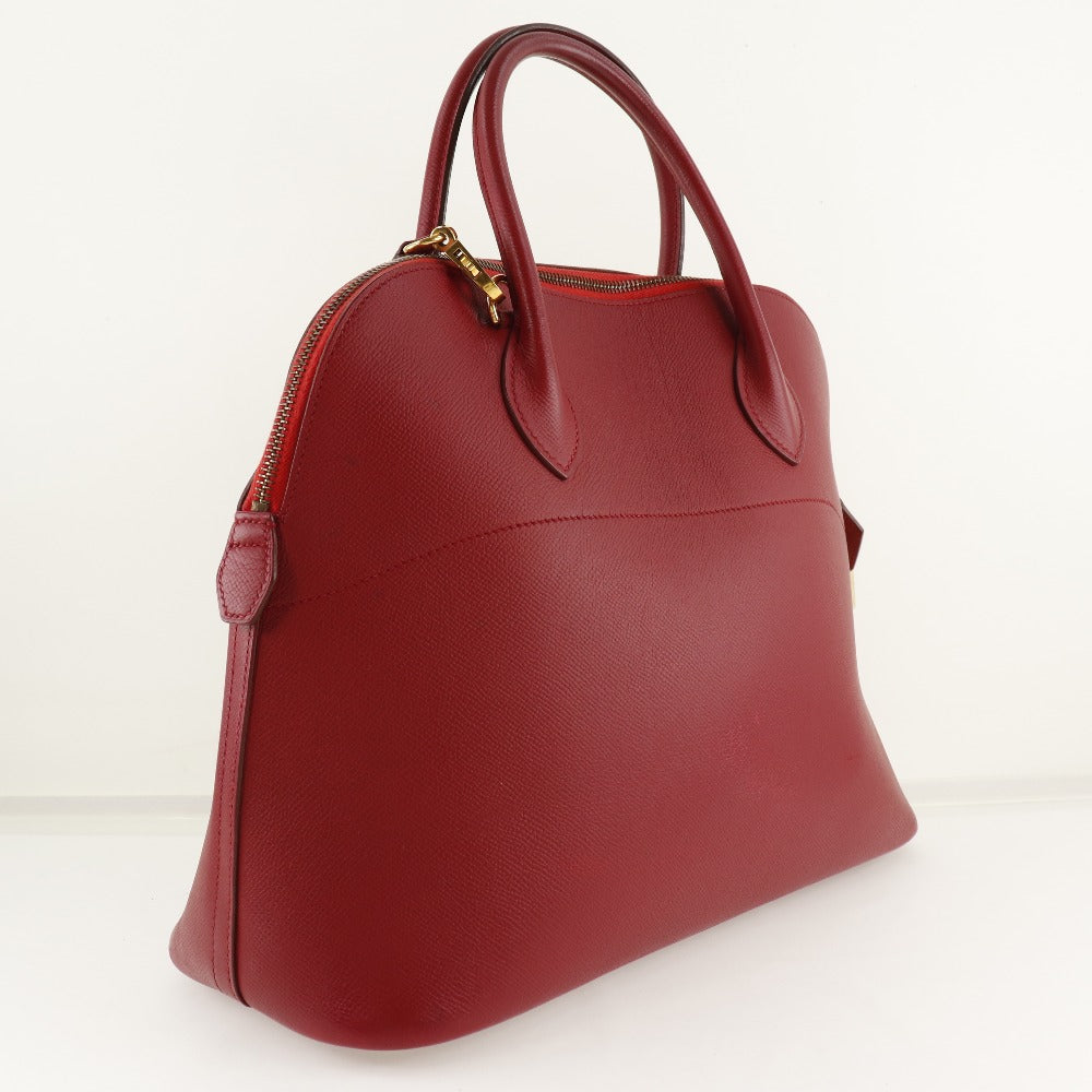 Hermes Bolide 37 Handbag Red