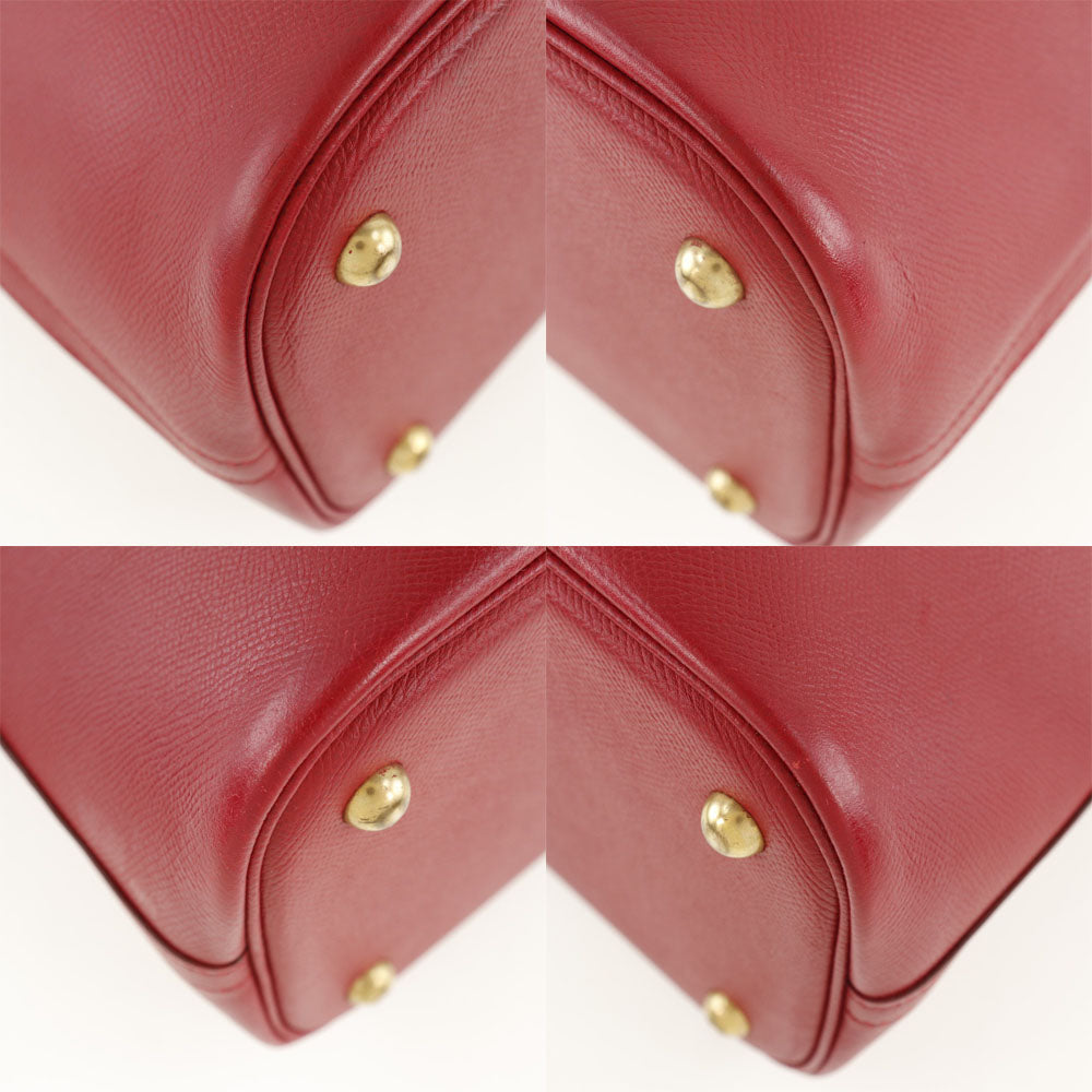 Hermes Bolide 37 Handbag Red