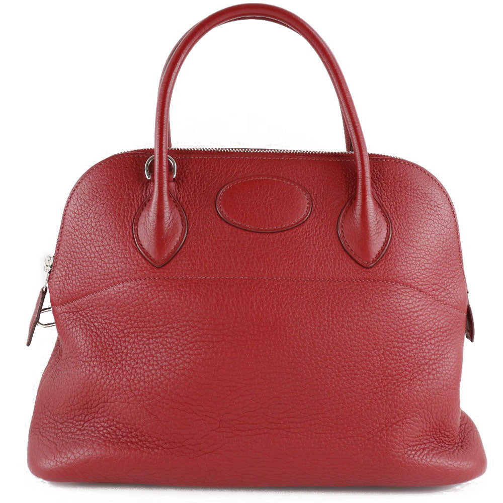 Hermes Bolide 31 Handbag Rouge Ash