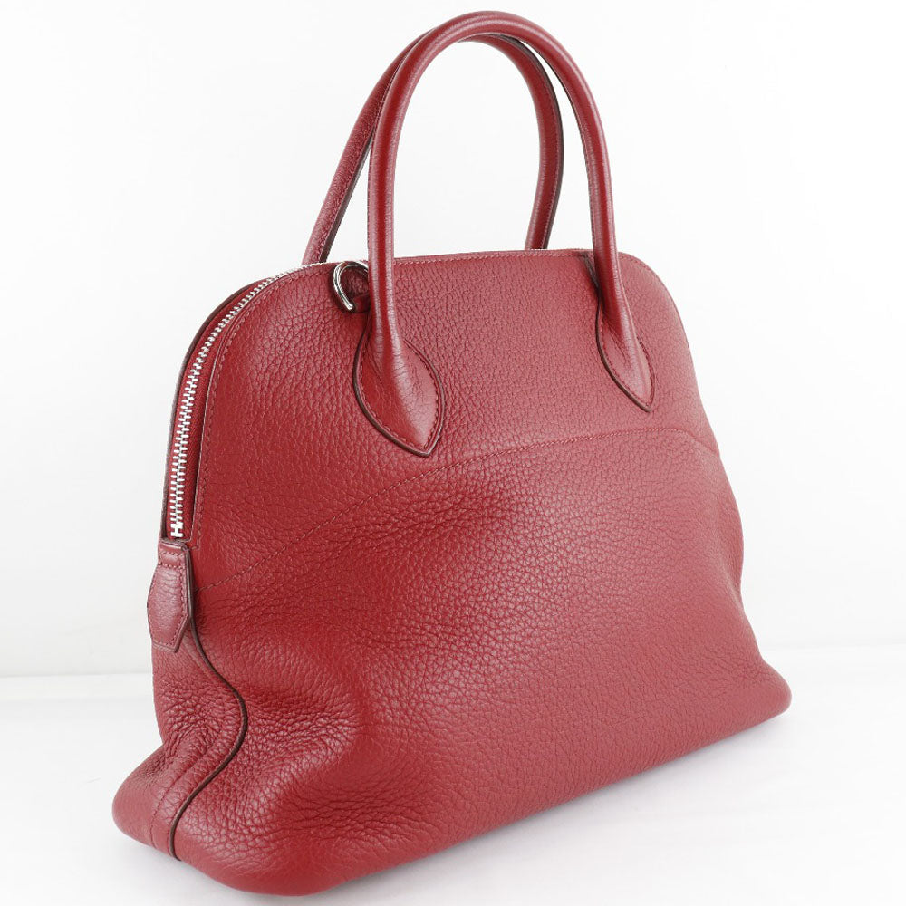 Hermes Bolide 31 Handbag Rouge Ash