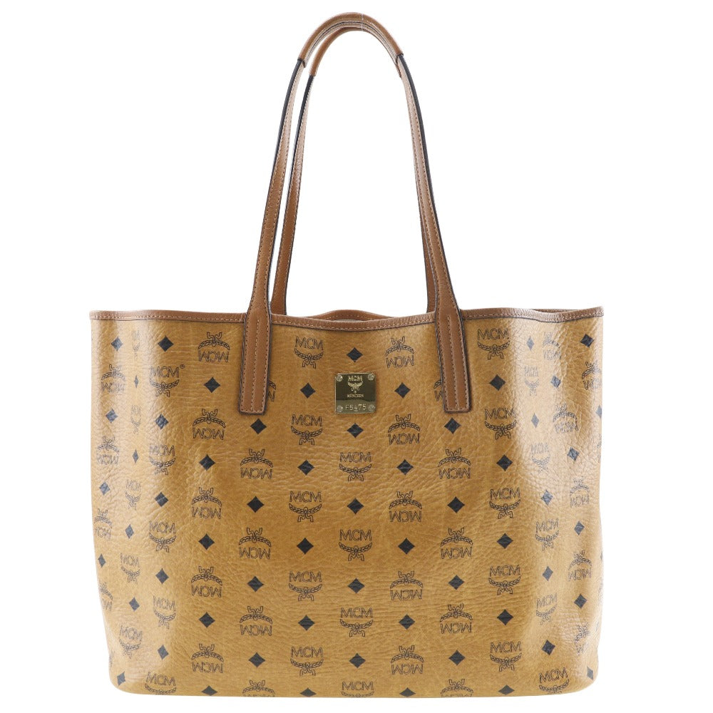 MCM Monogram Canvas Tote Bag