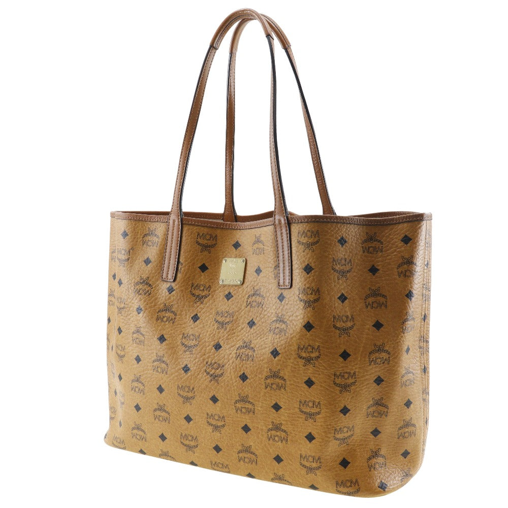 MCM Monogram Canvas Tote Bag