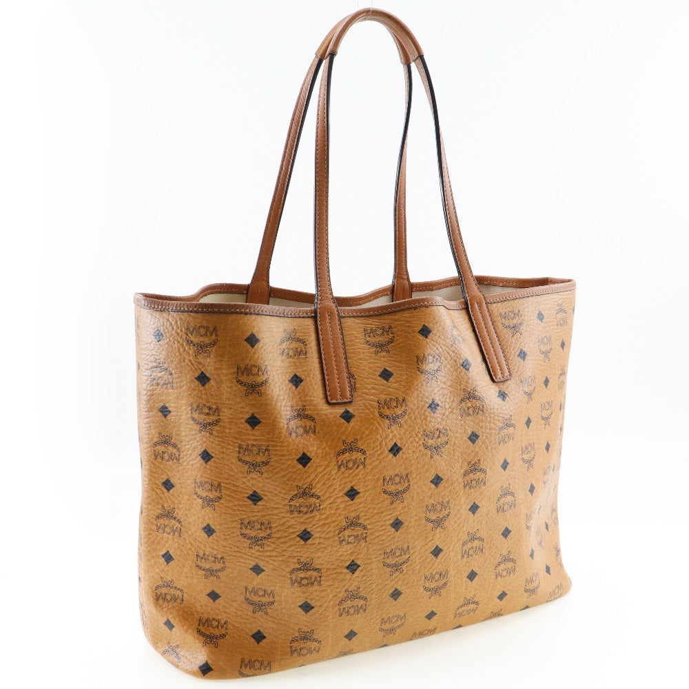 MCM Monogram Canvas Tote Bag