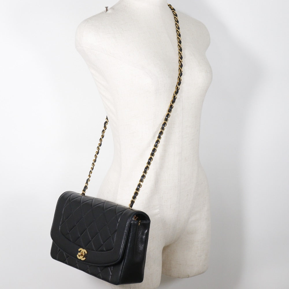 Chanel Lambskin Chain Shoulder Bag