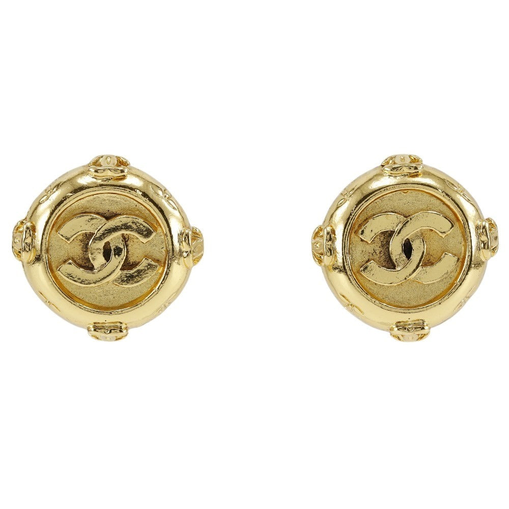 Chanel Gold Plated Earrings