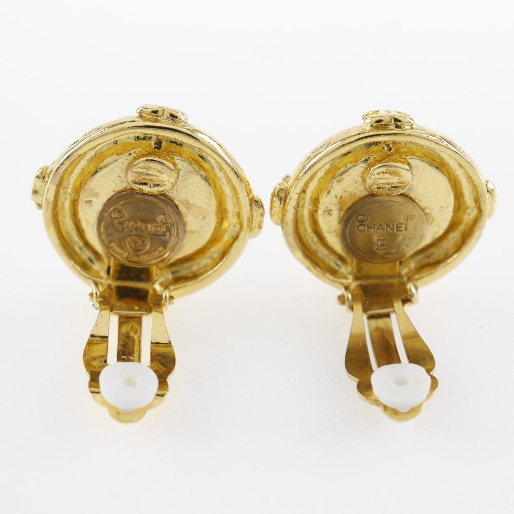 Chanel Gold Plated Earrings