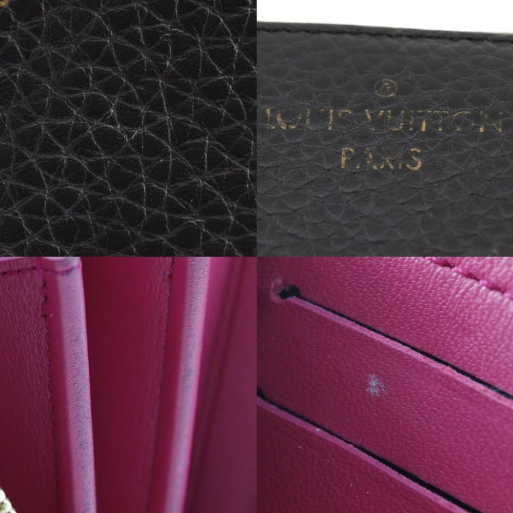 Louis Vuitton P Comet Leather Long Wallet