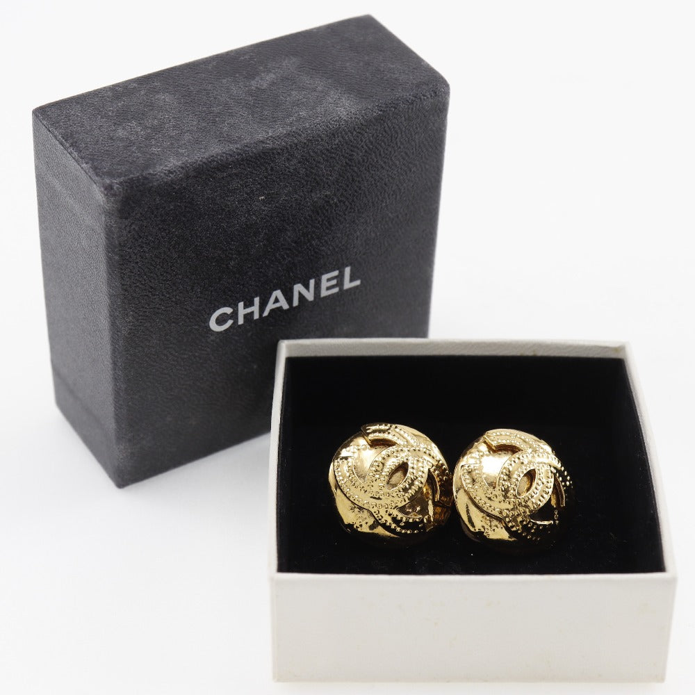 Chanel Gold Plated Earrings