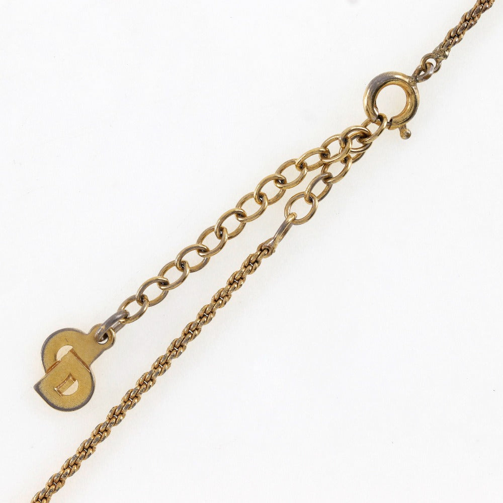 Christian Dior Gold Plated Necklace