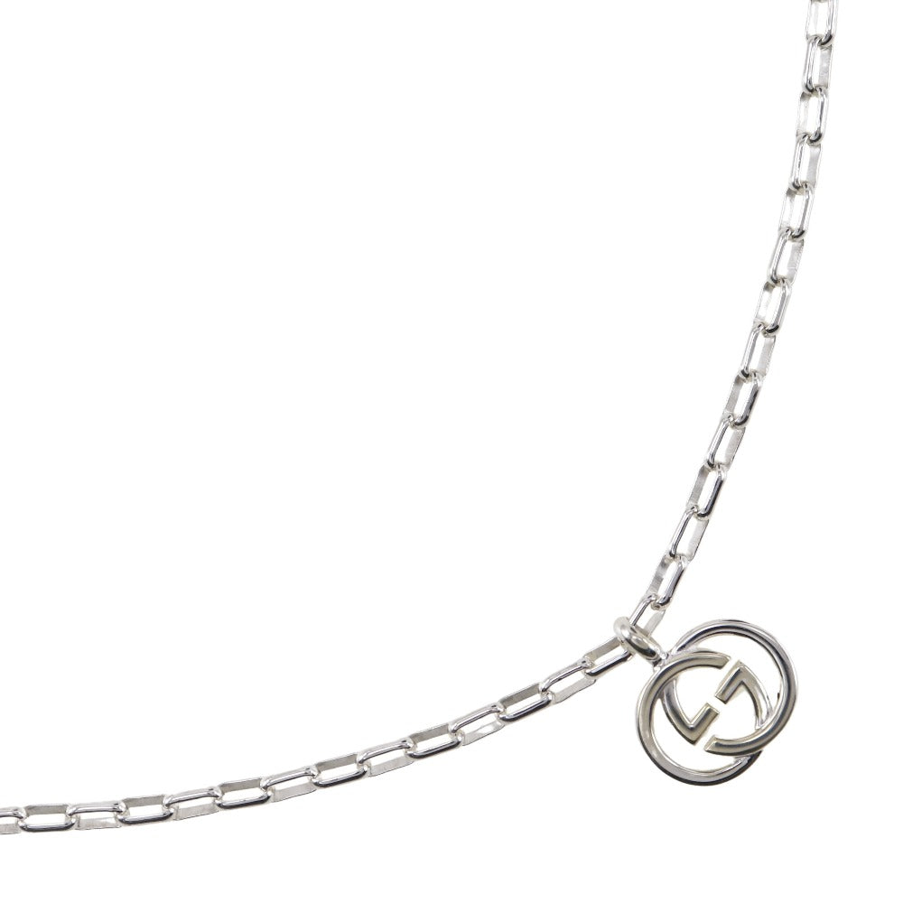 Gucci Interlocking G Silver 925 Necklace