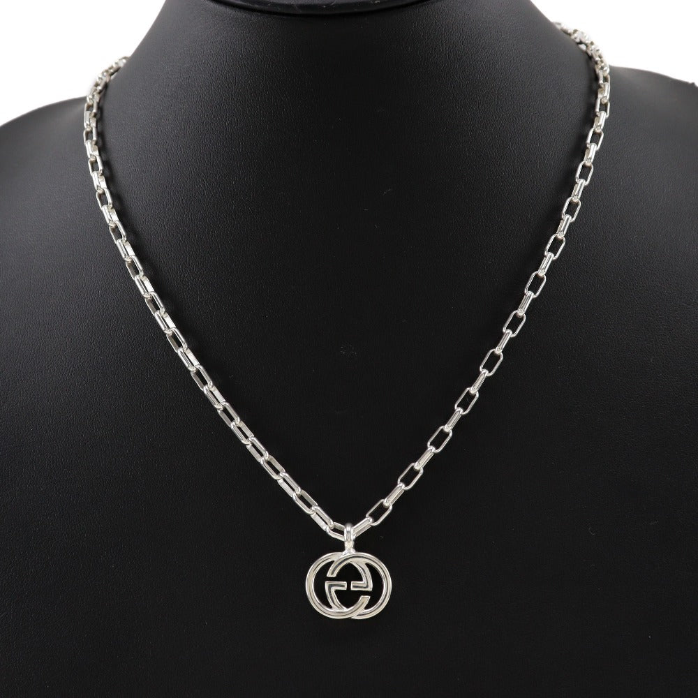 Gucci Interlocking G Silver 925 Necklace