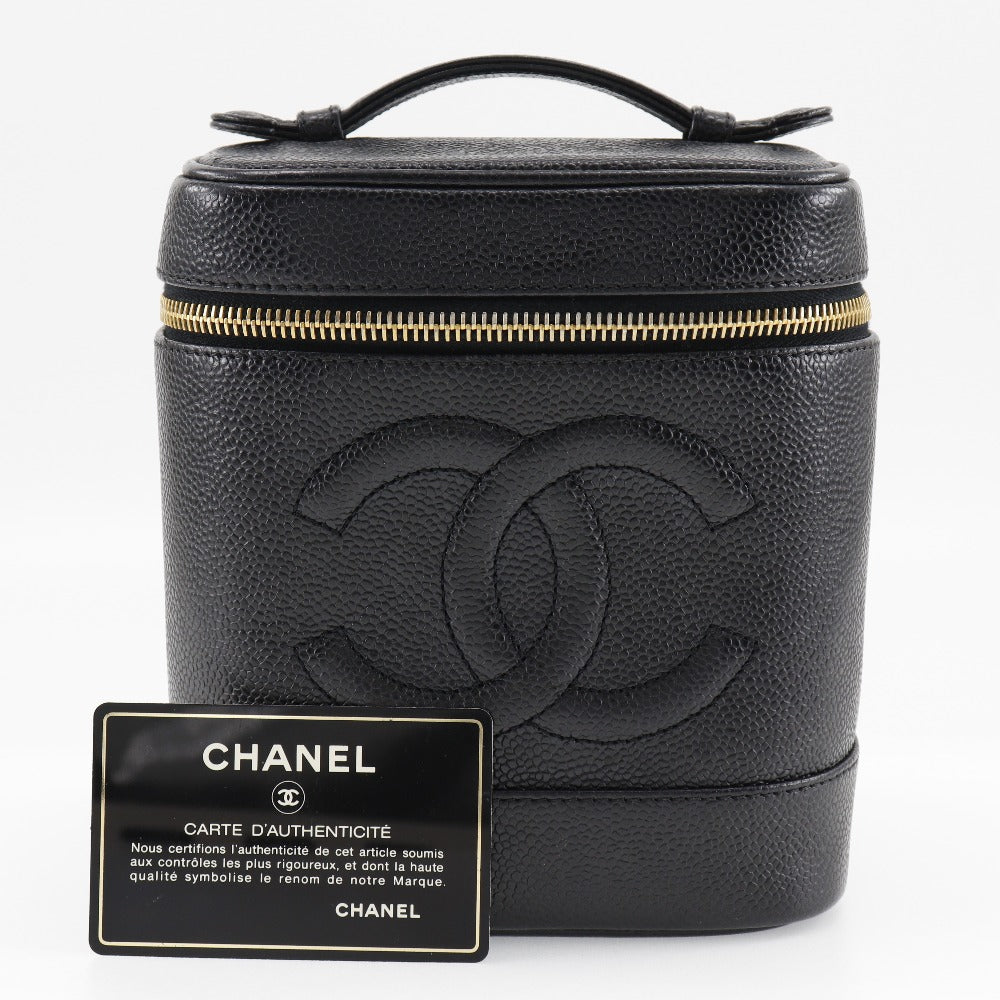 Chanel Caviar Vanity Handbag