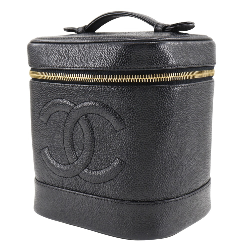 Chanel Caviar Vanity Handbag