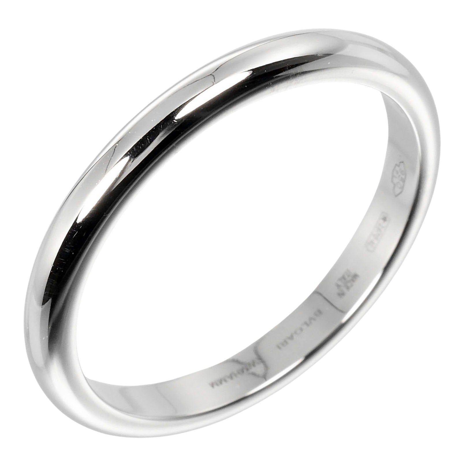 Bvlgari Pt950 Platinum Wedding Ring